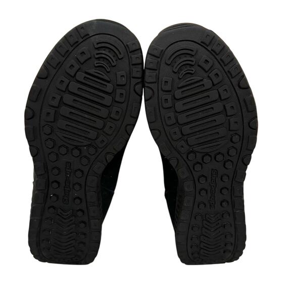 Skechers Shape-Ups‎ Black Suede Tall Boots Women's 8 Winter Snow Outdoor - Picture 9 of 9